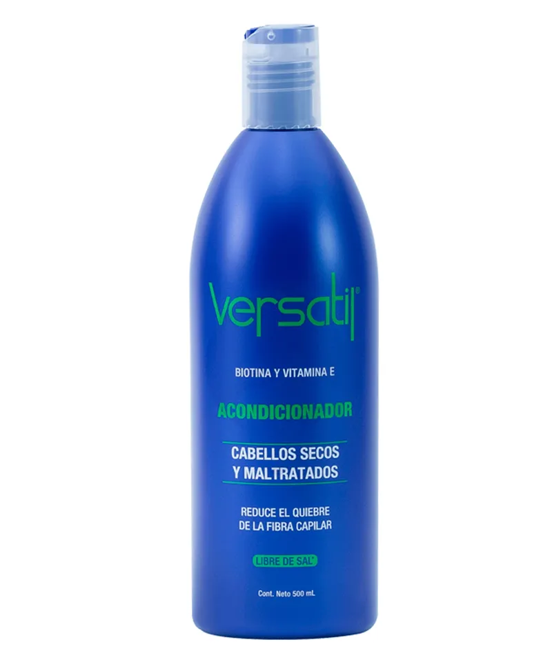 VERSATIL ACONDICIONADOR CABELLOS SECOS Y MALTRATADOS X 500ML - Producto de belleza y estética en Almacén Sandra