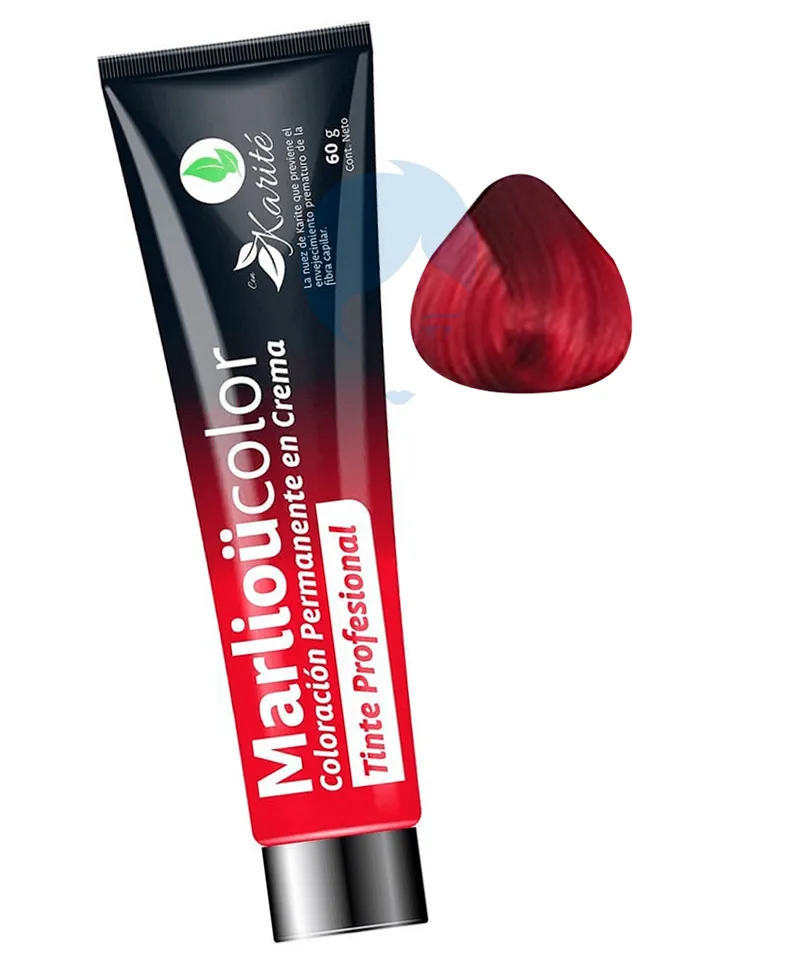 MARLIOU TINTE ROJO SHANGAI N.7.6 X 60ML - Producto de belleza y estética en Almacén Sandra