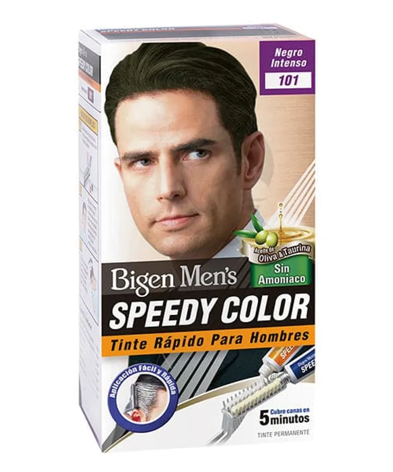 BIGEN MENS SPEEDY COLOR TINTE NEGRO INTENSO N.101 X 40GR - Producto de belleza y estética en Almacén Sandra