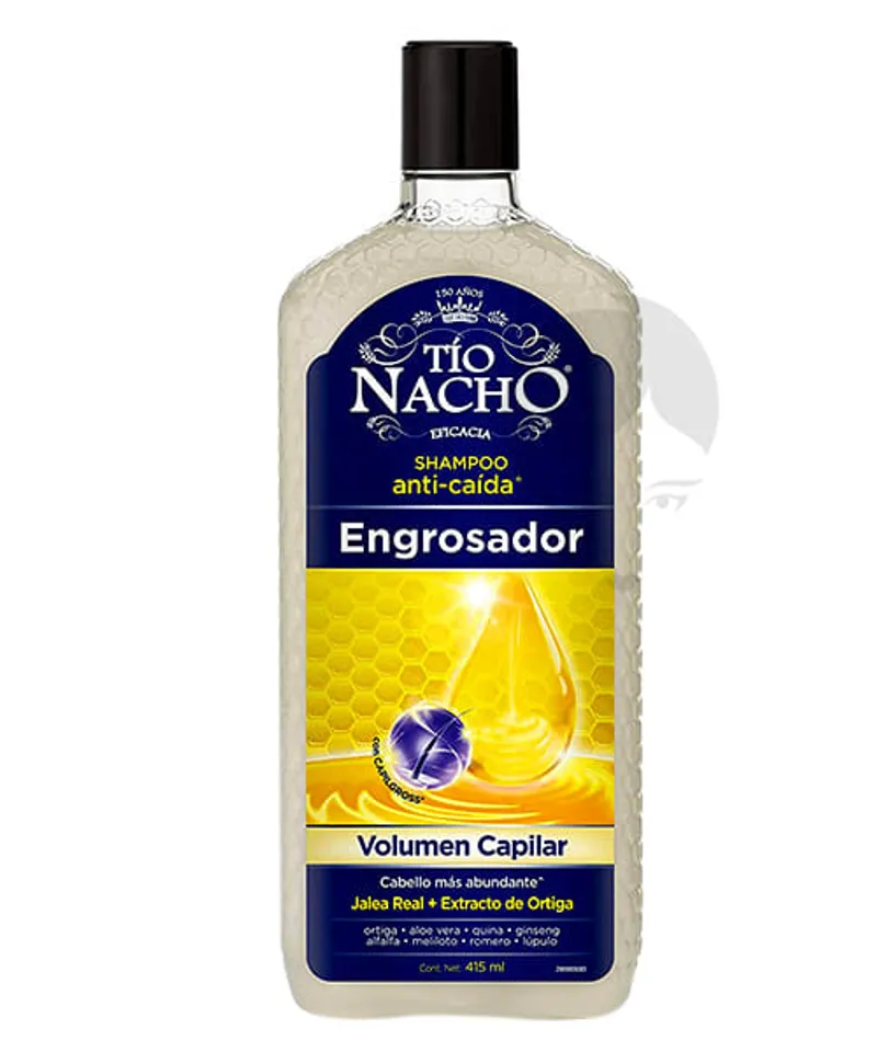 TIO NACHO SHAMPOO ENGROSADOR CAPILAR X 415ML - Producto de belleza y estética en Almacén Sandra