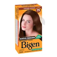 BIGEN TINTE EN POLVO CASTAÑO DORADO #26 X 6 GR - Miniatura 1