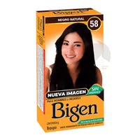 BIGEN TINTE EN POLVO NEGRO  N.58 X 6GR - Miniatura 1
