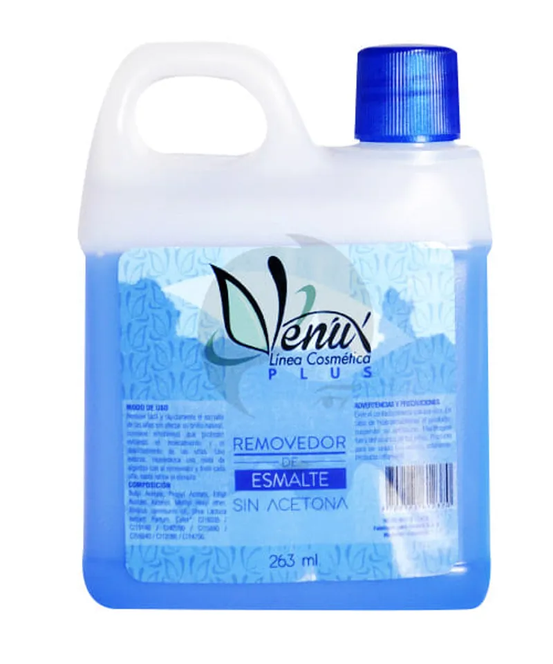 VENUX REMOVEDOR DE ESMALTE X 263ML - Producto de belleza y estética en Almacén Sandra