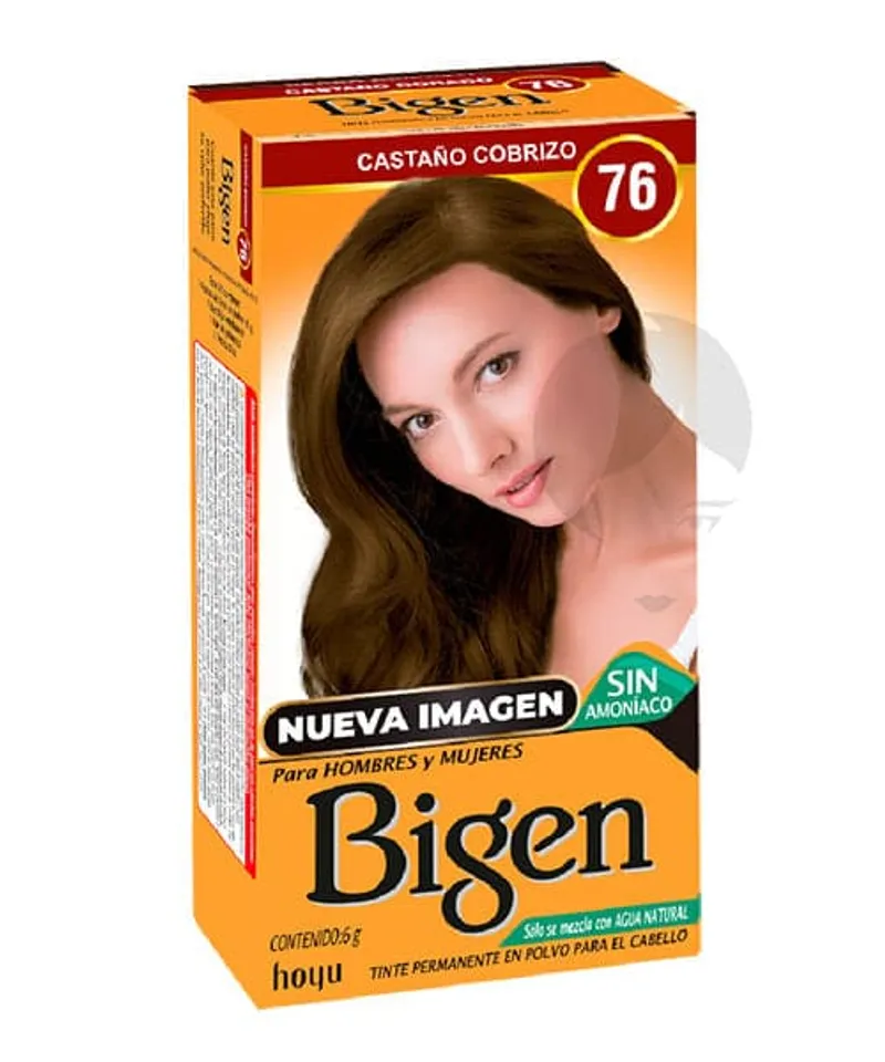 BIGEN TINTE EN POLVO COBRIZO #76 X6GR - Producto de belleza y estética en Almacén Sandra