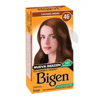 BIGEN TINTE EN POLVO CASTAÑO CAFÉ CLARO N.46 X 6GR - Miniatura 1