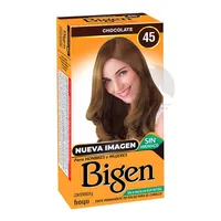 BIGEN TINTE EN POLVO CHOCOLATE N.45 X 6 GR - Miniatura 1
