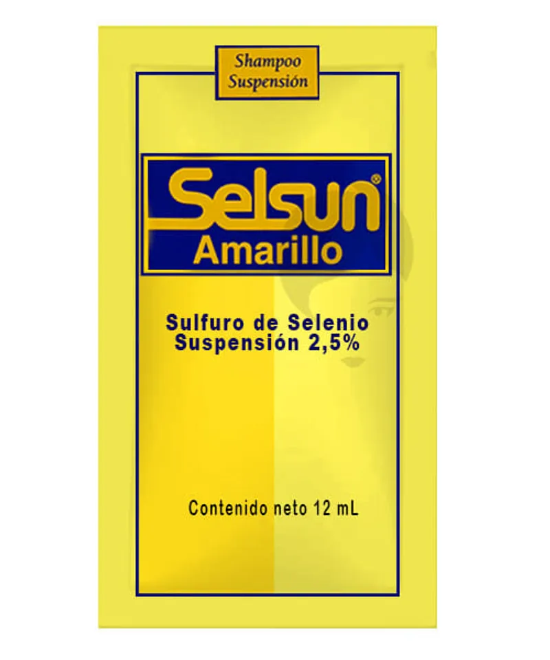 SELSUN SHAMPOO SUSPENSION AMARILLO X 15ML - Producto de belleza y estética en Almacén Sandra