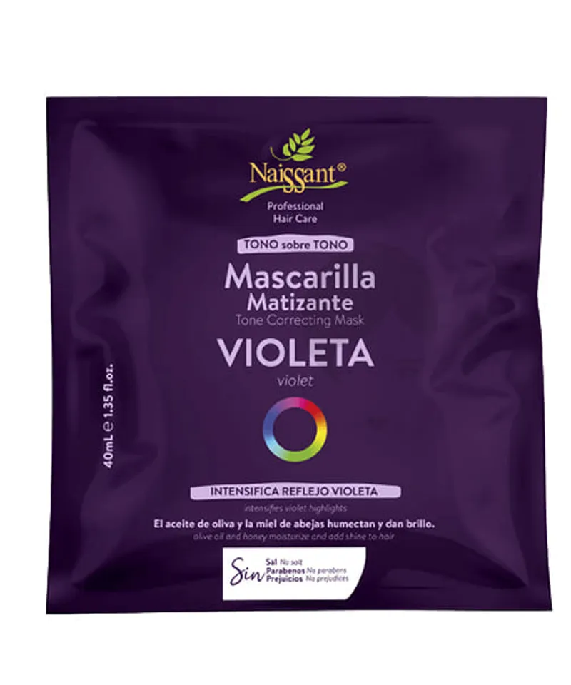 NAISSANT MASCARILLA VIOLETA X 40GR - Producto de belleza y estética en Almacén Sandra