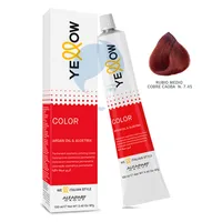 YELLOW TINTE RUBIO MEDIO COBRE CAOBA  N. 7.45 X 60GR - Miniatura 1