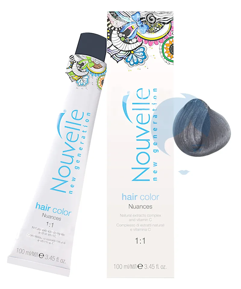 NOUVELLE TINTE RUBIO ULTRA CLARO CENIZA N.12.11 X 100ML - Producto de belleza y estética en Almacén Sandra
