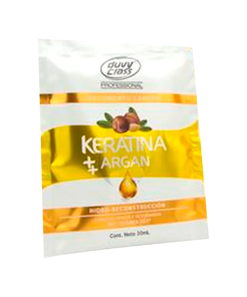 DUVICLASS TRATAMIENTO CAPILAR KERATINA + ARGAN X 30ML - Producto de belleza y estética en Almacén Sandra