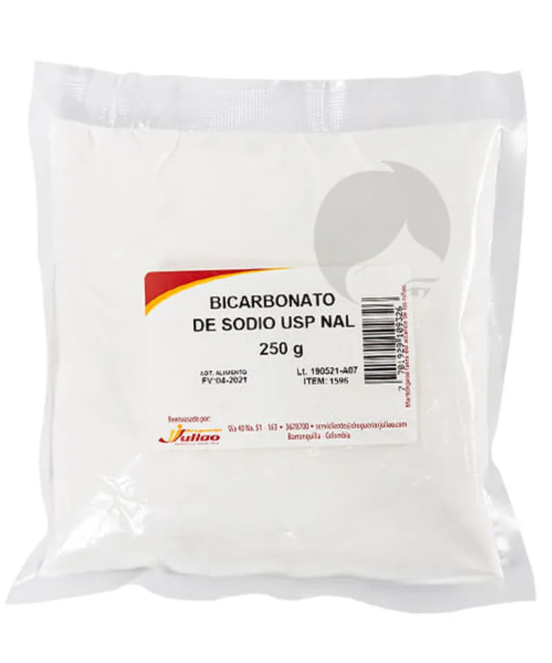 JULIAO BICARBONATO X 250GR - Producto de belleza y estética en Almacén Sandra