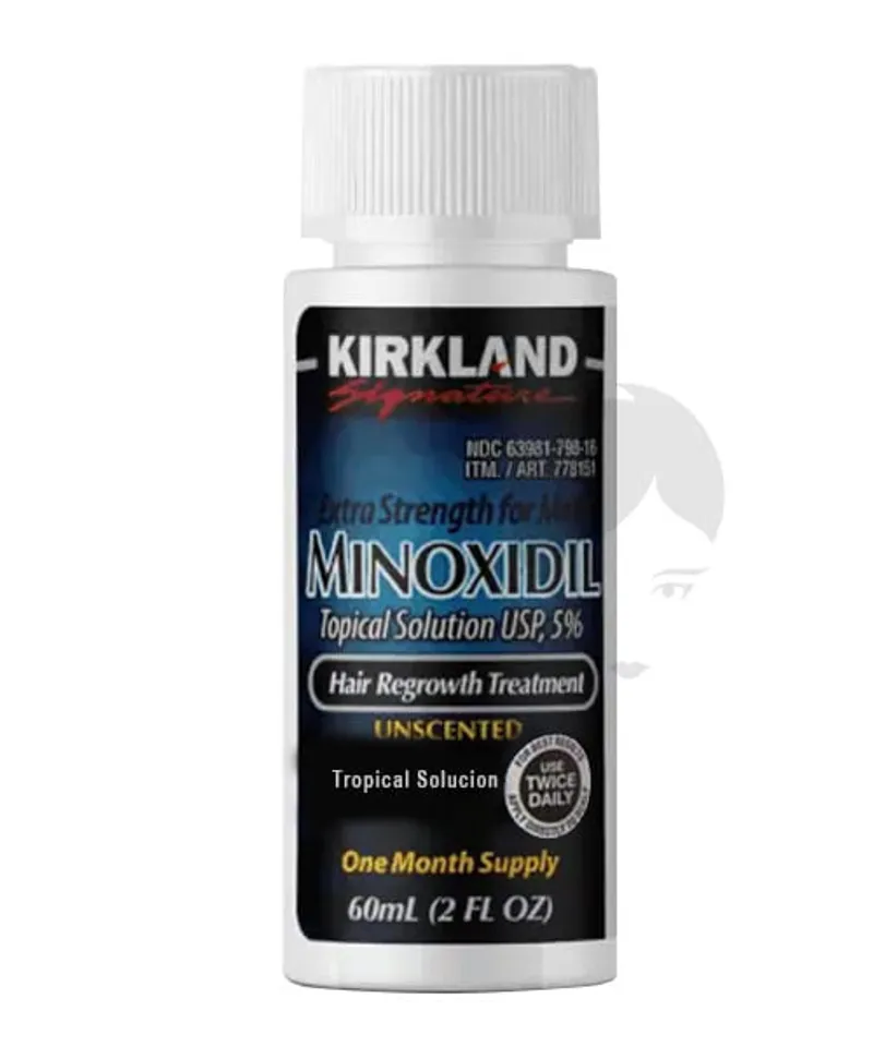 KIRKLAND MINOXIDIL AL 5 X 60 ML - Producto de belleza y estética en Almacén Sandra