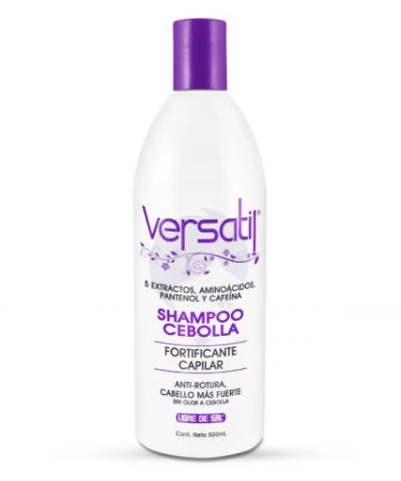 VERSATIL SHAMPOO CEBOLLA X 500ML - Producto de belleza y estética en Almacén Sandra