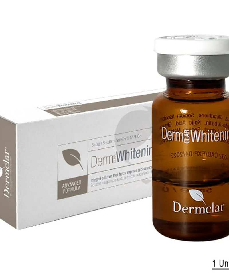 DERMCLAR AMPOLLAS WHITENING X 5ML - Producto de belleza y estética en Almacén Sandra