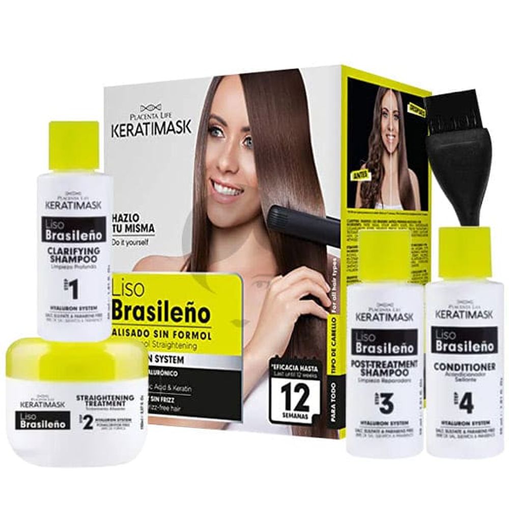 Kit liso brasileño online be natural