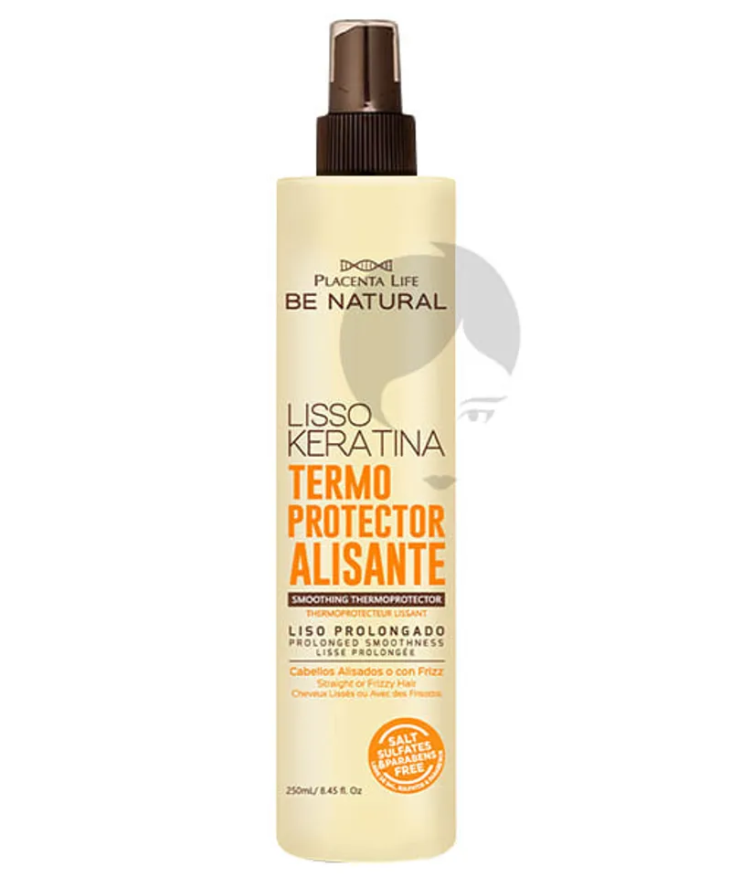 BE NATURAL TERMOPROTECTOR KERATINA X 250ML - Producto de belleza y estética en Almacén Sandra