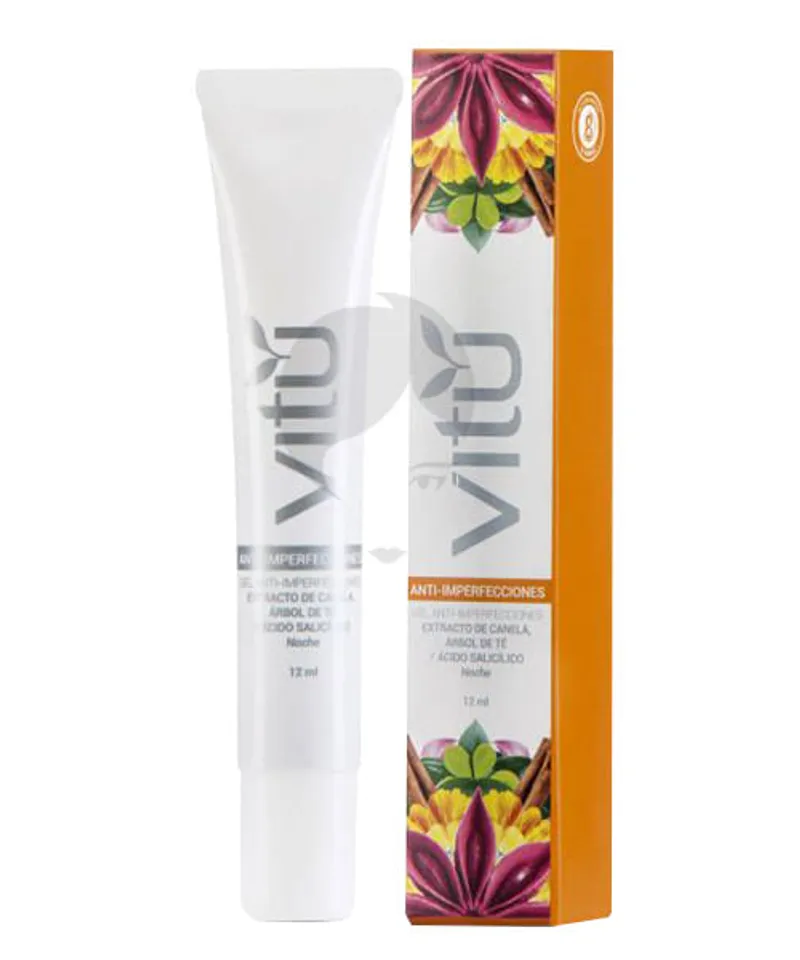 VITU GEL  ANTI- IMPERFECCIONES X 12ML - Producto de belleza y estética en Almacén Sandra