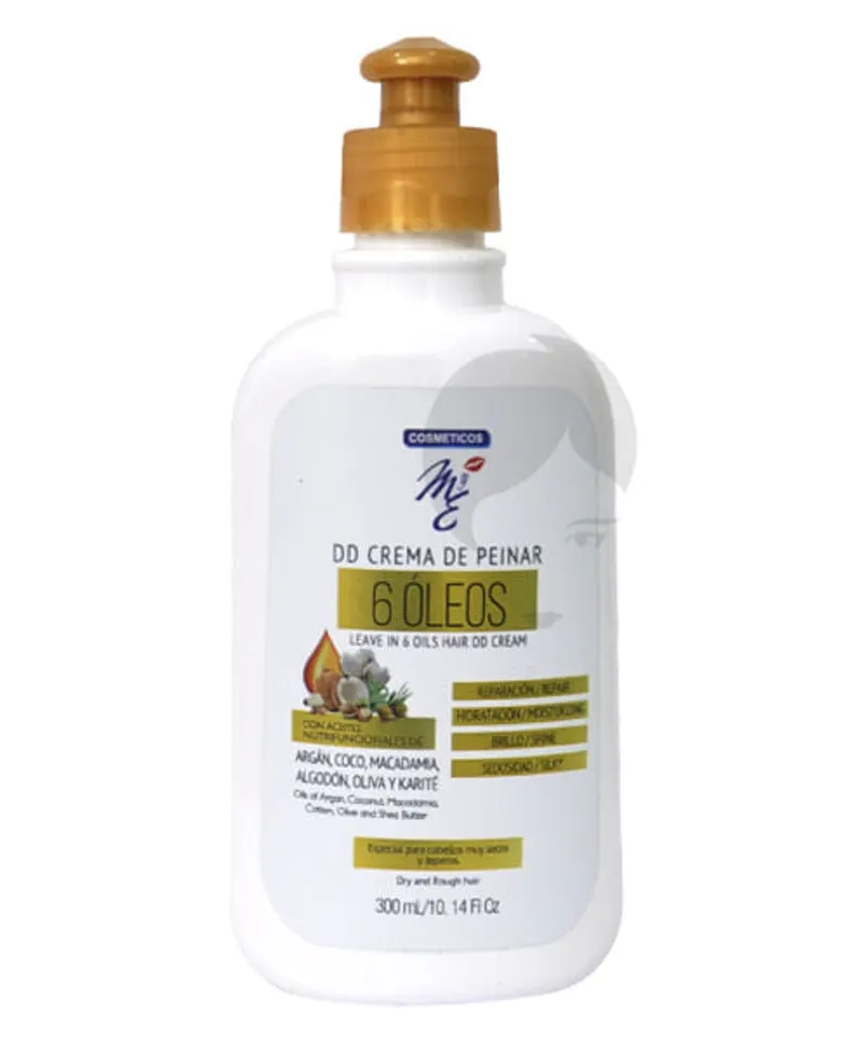 MYE CREMA DE PEINAR 6 OLEOS X 300ML - Producto de belleza y estética en Almacén Sandra