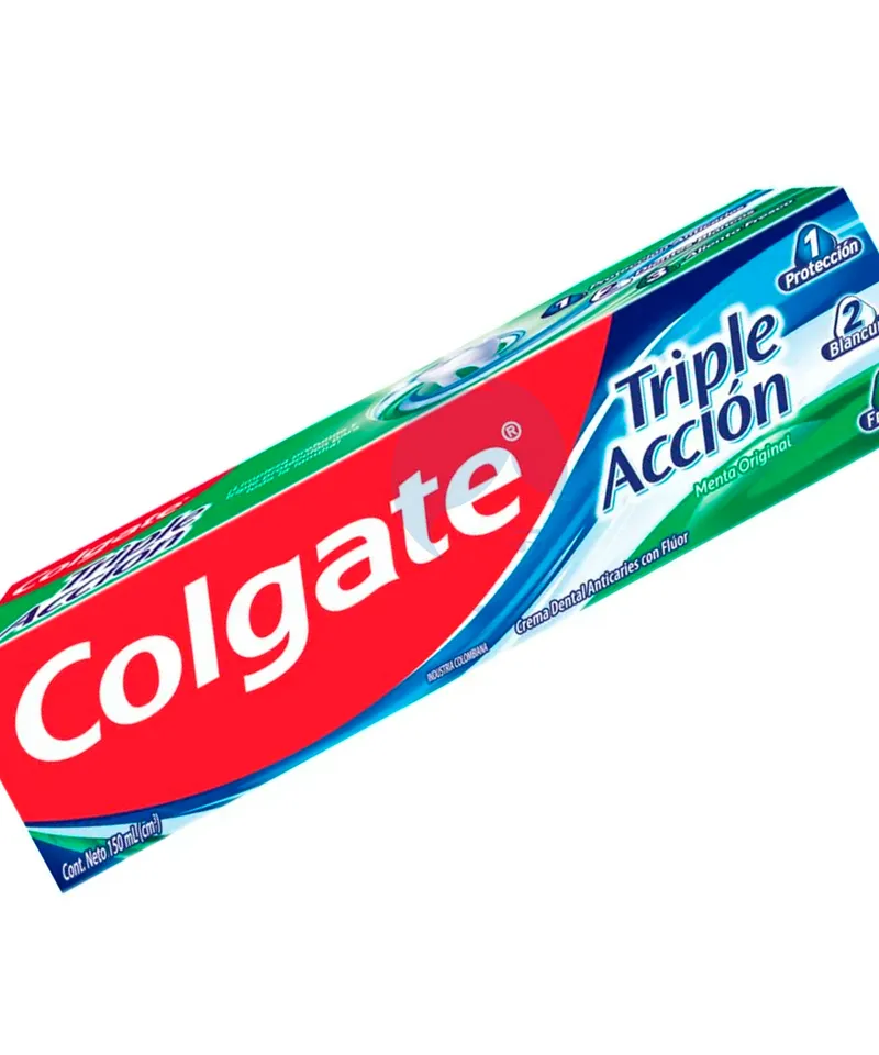 COLGATE CREMA DENTAL TRIPLE ACCION X 150ML - Producto de belleza y estética en Almacén Sandra