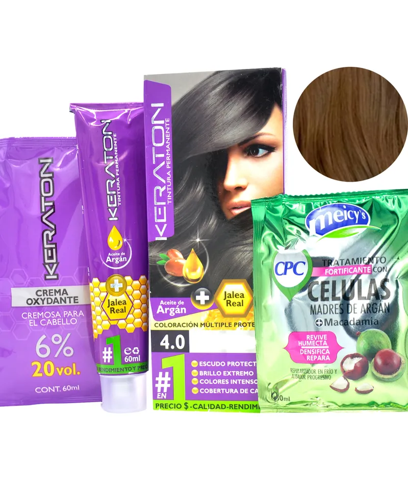 KERATON TINTE RUBIO CLARO MATE N.8.2 X 60GR - Producto de belleza y estética en Almacén Sandra