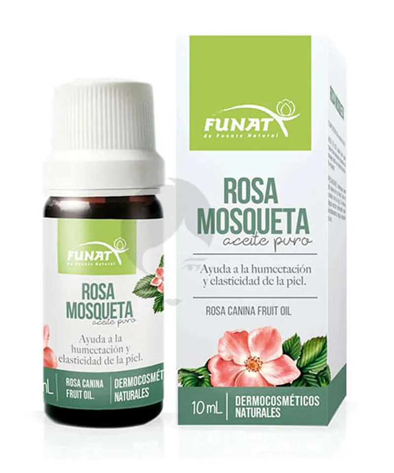 FUNAT ACEITE ESENCIAL ROSA MOSQUETA  X10ML - Producto de belleza y estética en Almacén Sandra