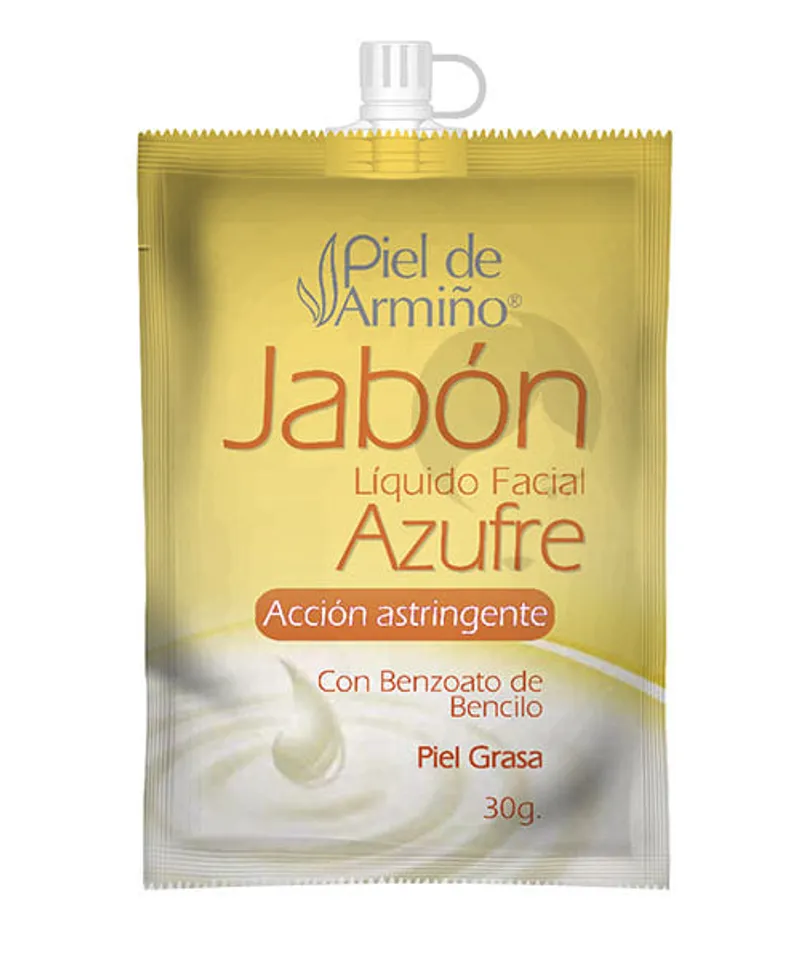 PIEL ARMIÑO JABON AZUFRE X 30GR - Producto de belleza y estética en Almacén Sandra
