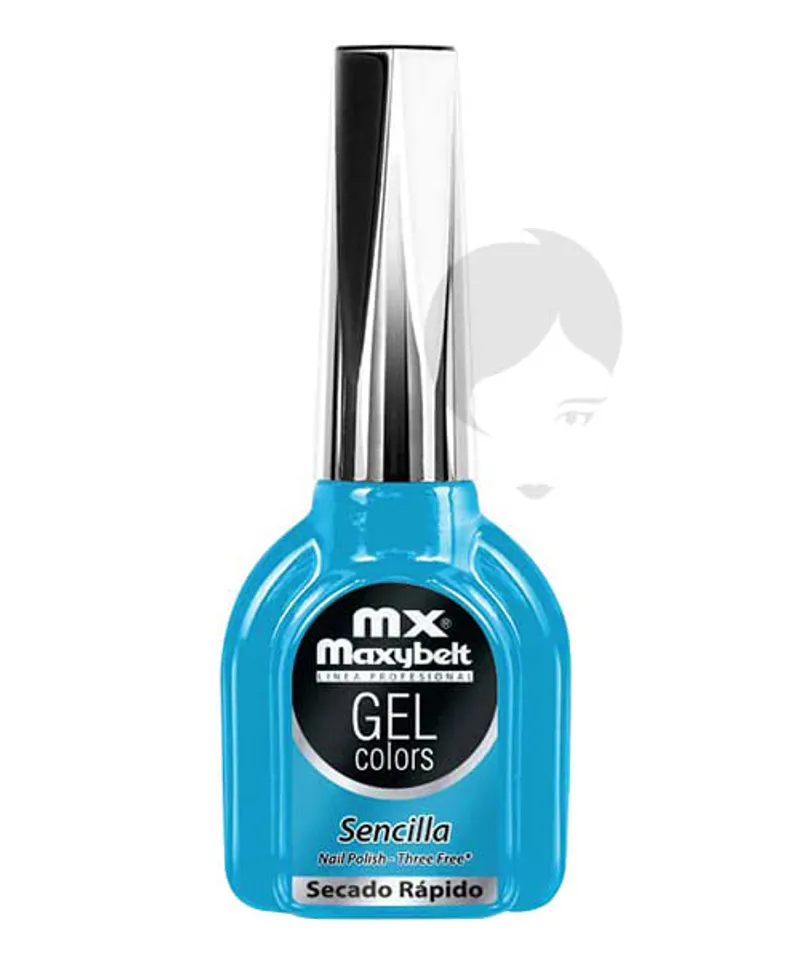 MAXYBELT ESMALTE GEL COLORS SENCILLA  X 13ML - Producto de belleza y estética en Almacén Sandra