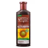 NATURALEZA Y VIDA SHAMPOO HENNA CASTAÑO X 300ML - Miniatura 1