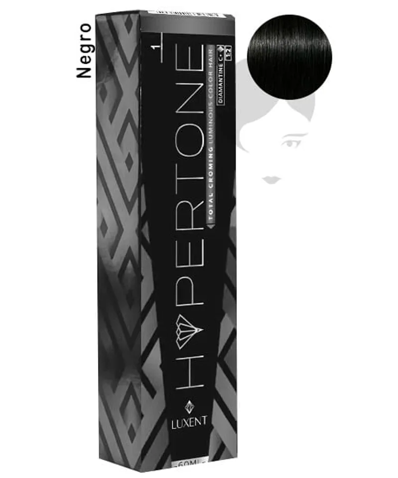 LUXENT TINTE N.1 X 60GR - Producto de belleza y estética en Almacén Sandra