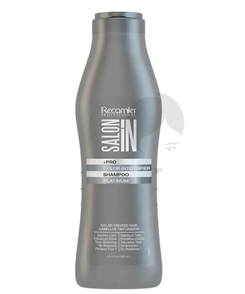 SALOON IN COLOR INTENSIFIER SHAMPOO PLATINIUM X300ML - Producto de belleza y estética en Almacén Sandra