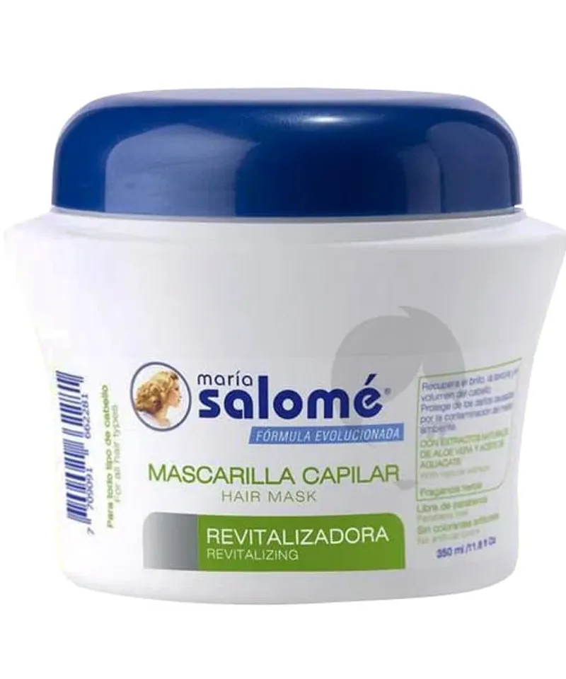 MARIA SALOME TRATAMIENTO CAPILAR REVITALIZADORA X 350GR - Producto de belleza y estética en Almacén Sandra