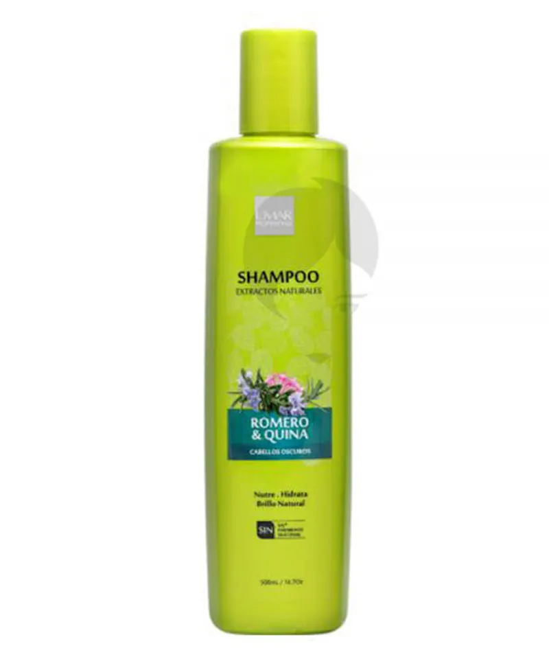 L MAR SHAMPOO ROMERO Y QUINA X 500 ML - Producto de belleza y estética en Almacén Sandra