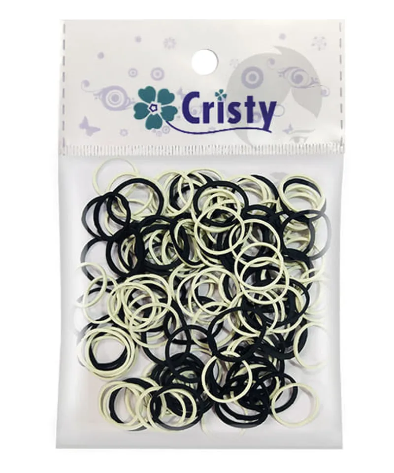 CRISTY LIGA BLANCA- NEGRA PEQUEÑA - Producto de belleza y estética en Almacén Sandra