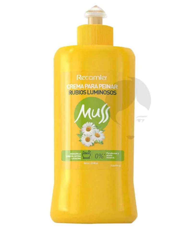 MUSS BOTANIKA CREMA DE PEINAR RUBIOS LUMINOSOS X 300GR - Producto de belleza y estética en Almacén Sandra
