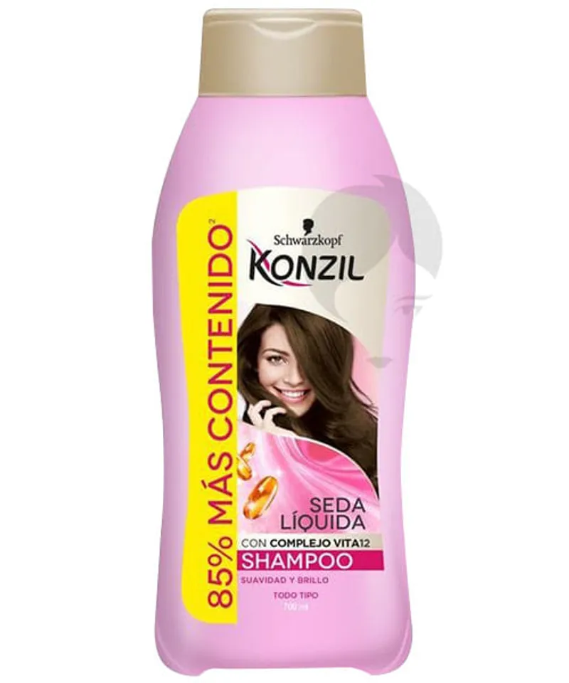 KONZIL SHAMPOO SEDA LIQUIDA X 700ML - Producto de belleza y estética en Almacén Sandra