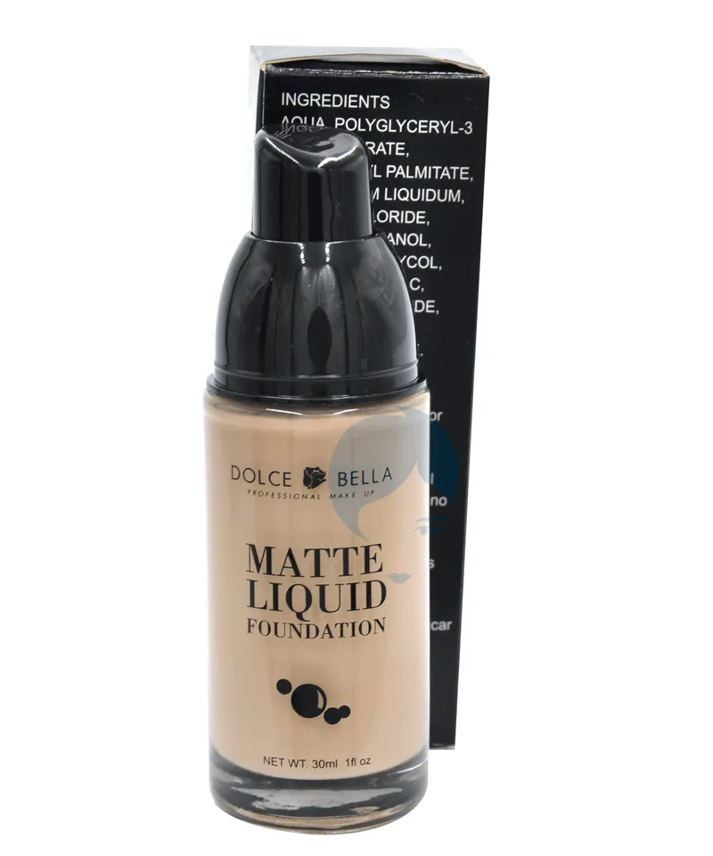 DOLCE BELLA BASE LIQUIDA MATTE N.05 X  30ML - Producto de belleza y estética en Almacén Sandra