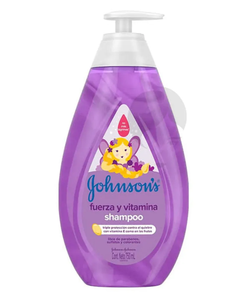 JOHNSONS BABY SHAMPOO FUERZA Y VITAMINA X 750ML - Producto de belleza y estética en Almacén Sandra