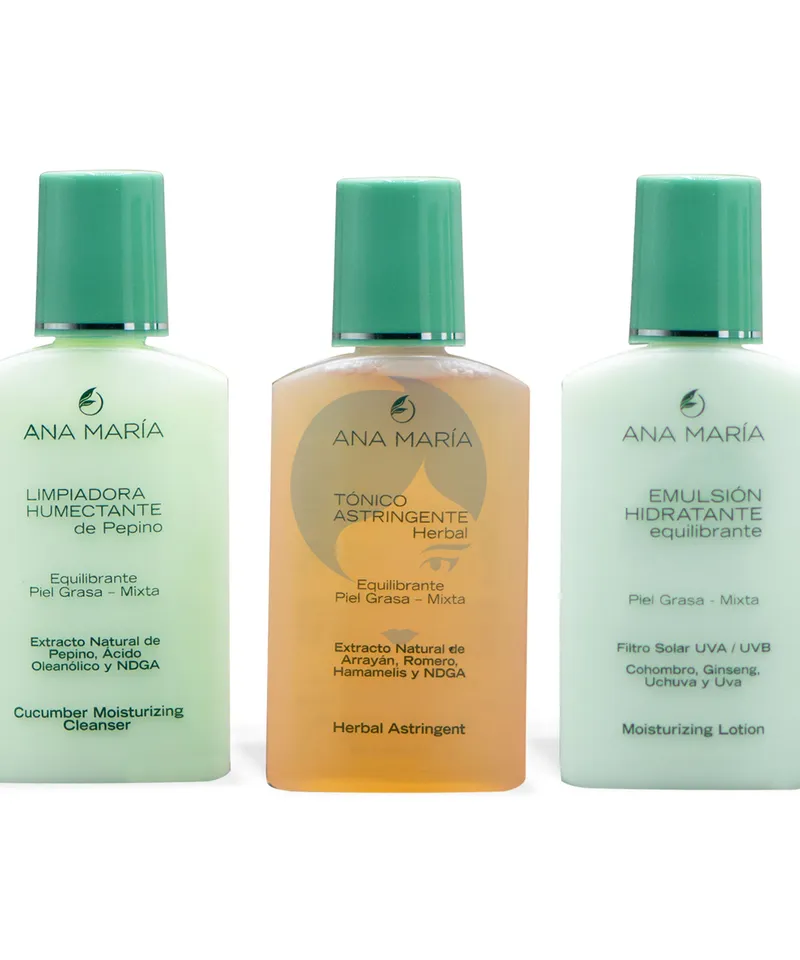 ANA MARIA KIT CUIDADO FACIAL PIEL GRASA - MIXTA - Producto de belleza y estética en Almacén Sandra