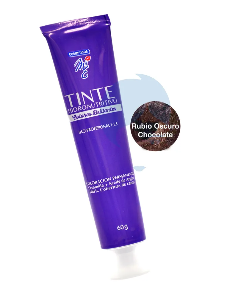 MYE TINTE RUBIO OSCURO CHOCOLATE N.6.7 X 60GR - Producto de belleza y estética en Almacén Sandra