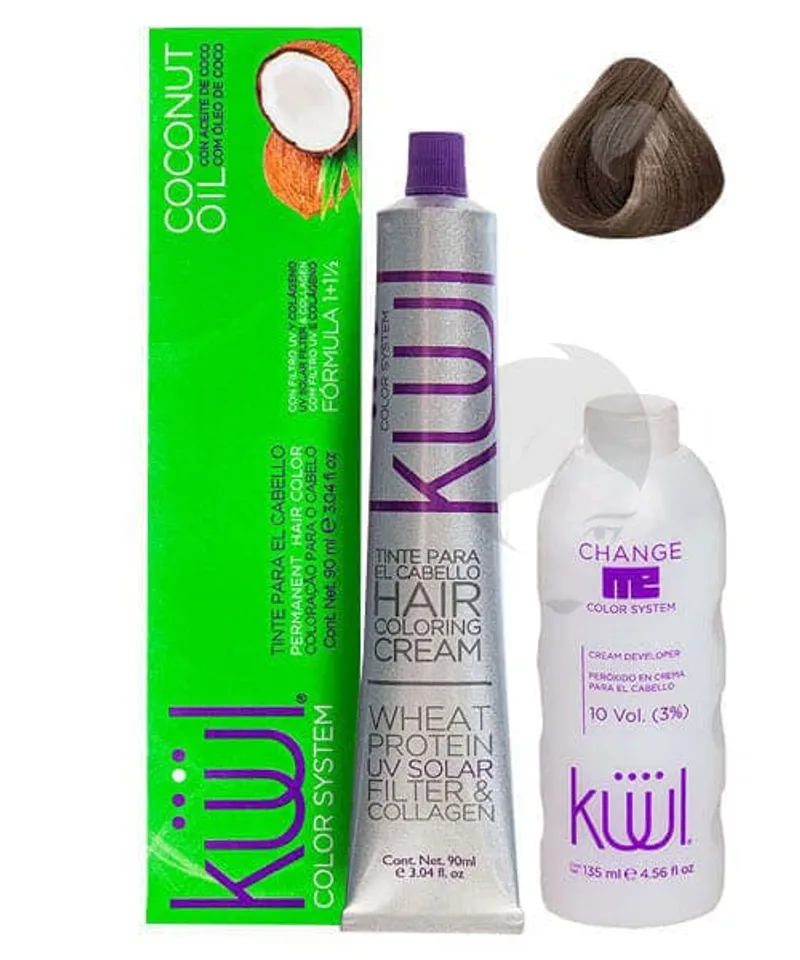 KULL TINTE RUBIO CLARO CENIZO N.8.11 X 90GR - Producto de belleza y estética en Almacén Sandra