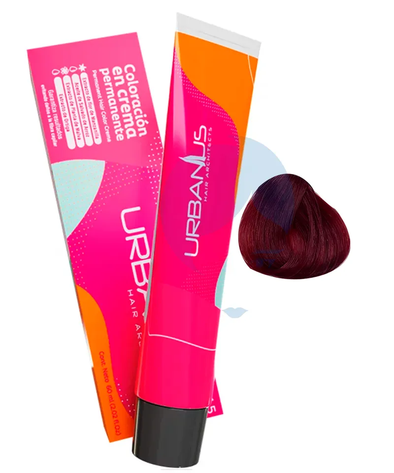 URBANUS TINTE RUBIO MEDIO ROJO INTENSO N.7.66 X 60GR - Producto de belleza y estética en Almacén Sandra