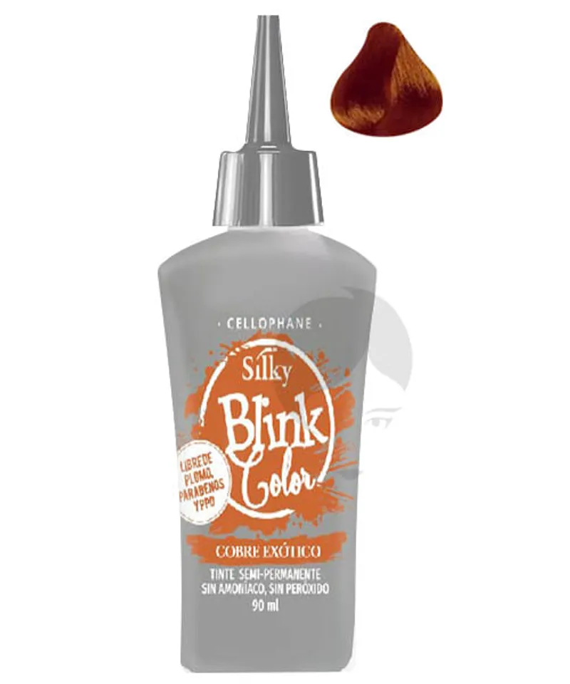 SILKY TINTE SEMIPERMANENTE COBRE EXOTICO X 90ML - Producto de belleza y estética en Almacén Sandra