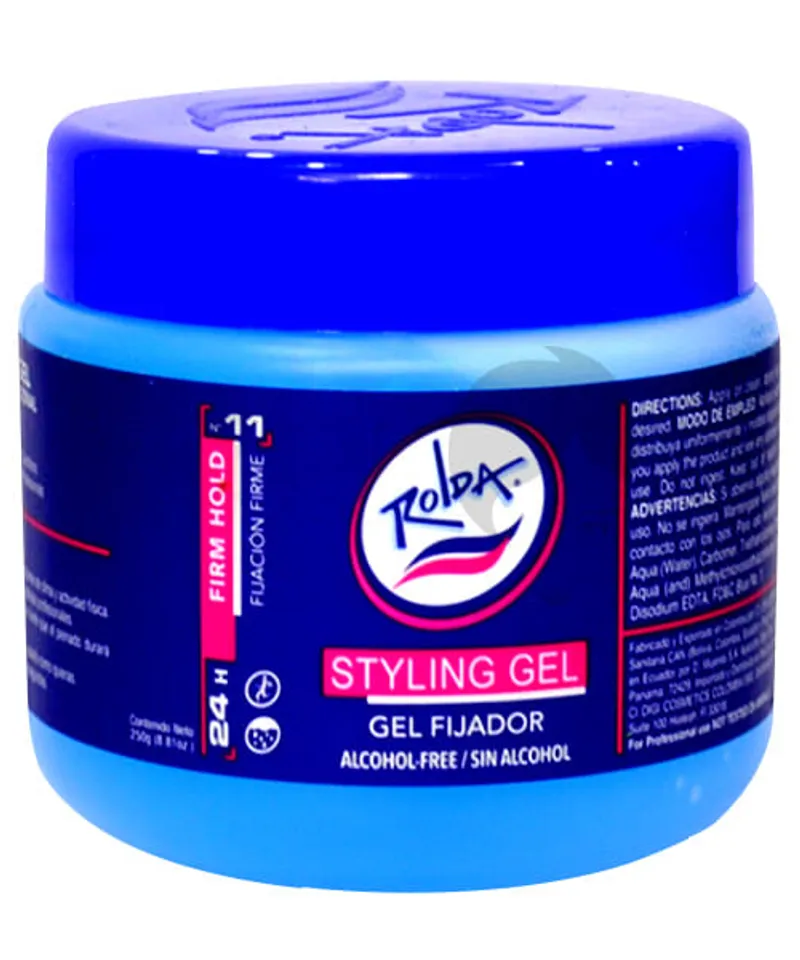 ROLDA GEL CAPILAR AZUL X 250 GR - Producto de belleza y estética en Almacén Sandra