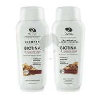 ROSS DLEN SHAMPOO + ACONDICIONADOR BIOTINA X 400ML - Miniatura 1