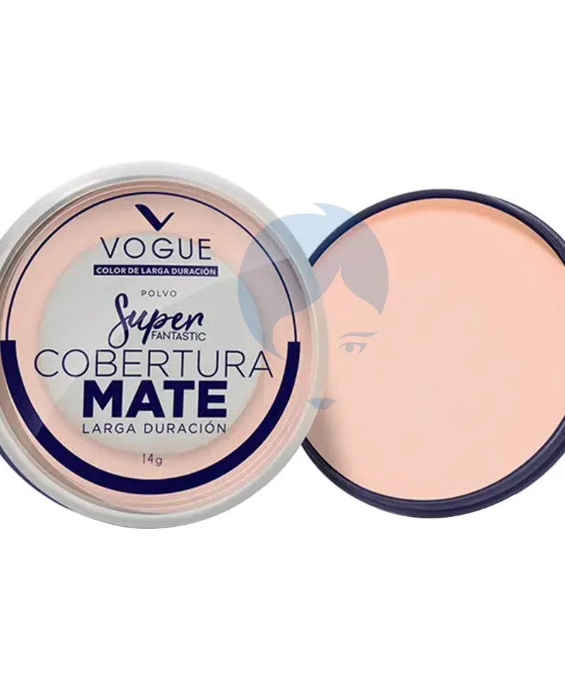 VOGUE POLVO COMPACTO SUPER MATE PETALO X 14GR - Producto de belleza y estética en Almacén Sandra