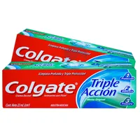 COLGATE CREMA DENTAL TRIPLE ACCION MENTA ORIGINAL X 22 ML - Miniatura 1