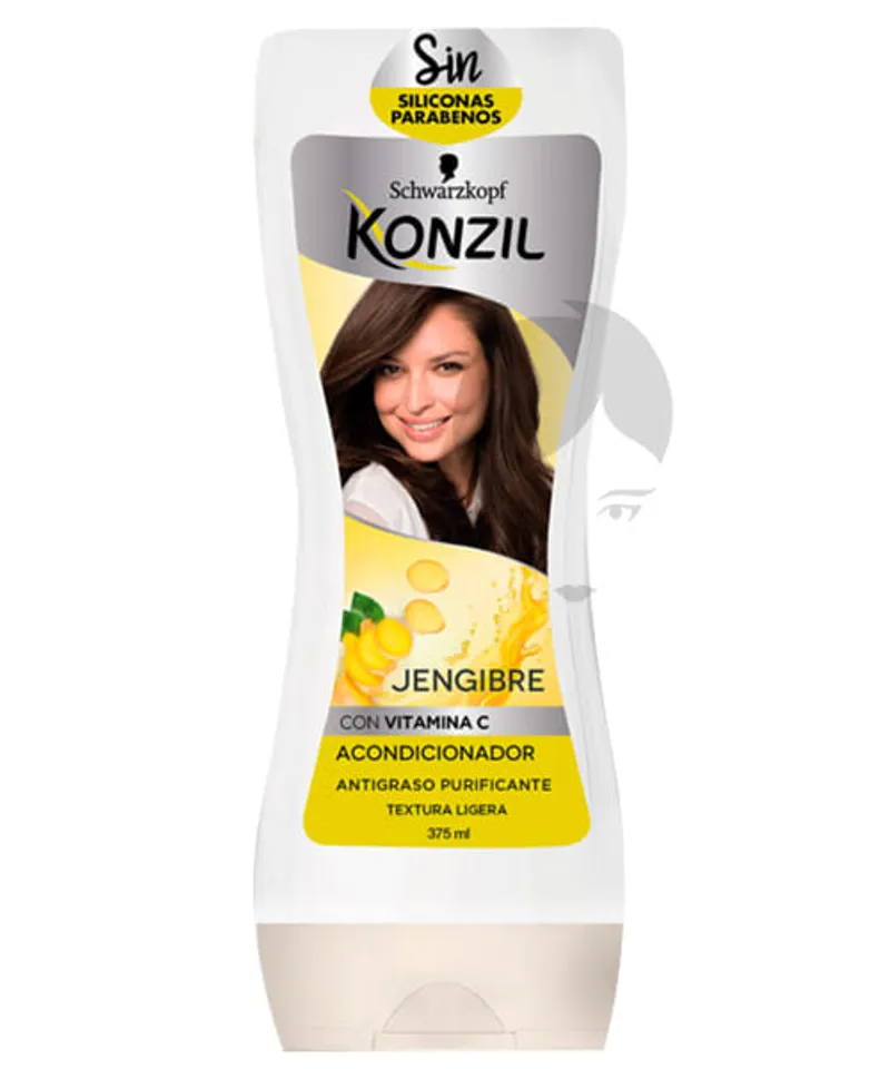 KONZIL ACONDICIONADOR JENGIBRE X 375ML N.P - Producto de belleza y estética en Almacén Sandra