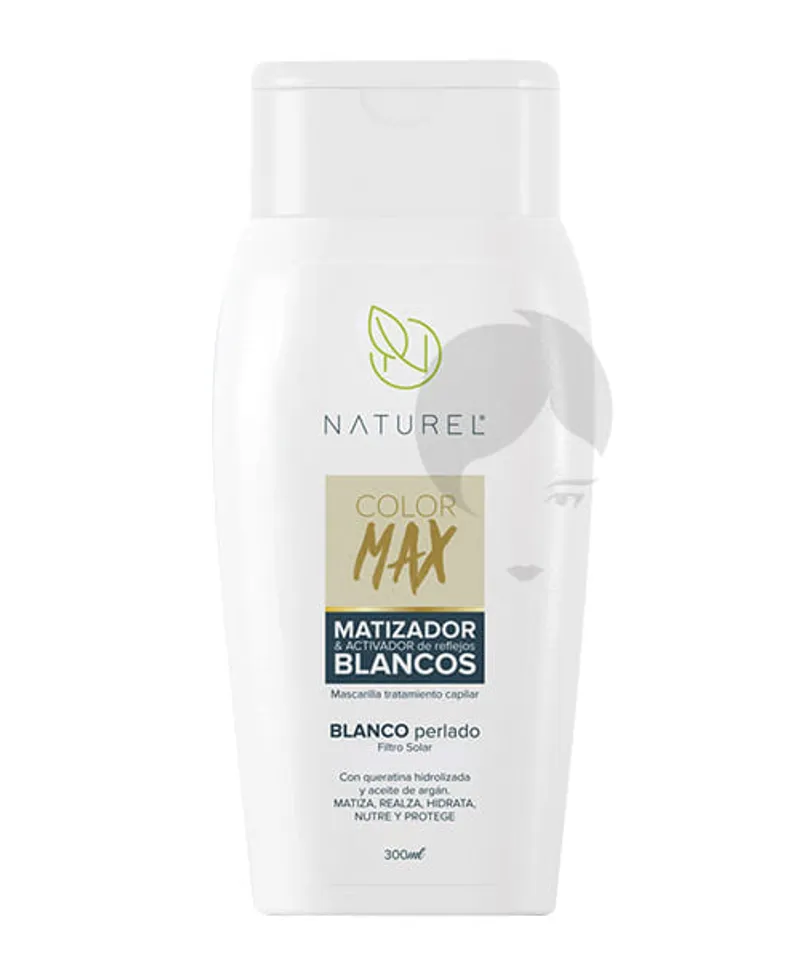 NATUREL MATIZADOR BLANCO PERLADO X 300ML - Producto de belleza y estética en Almacén Sandra