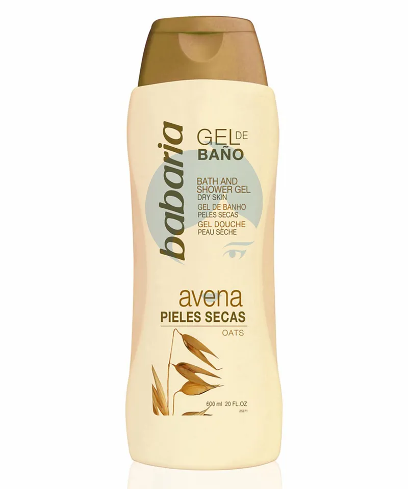 BABARIA GEL DE BAÑO DE AVENA Y GLICERINA  X 750ML - Producto de belleza y estética en Almacén Sandra
